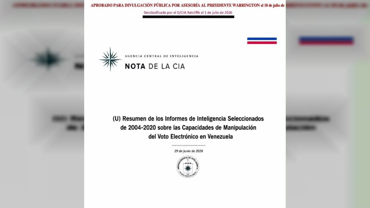 Portada del informe
