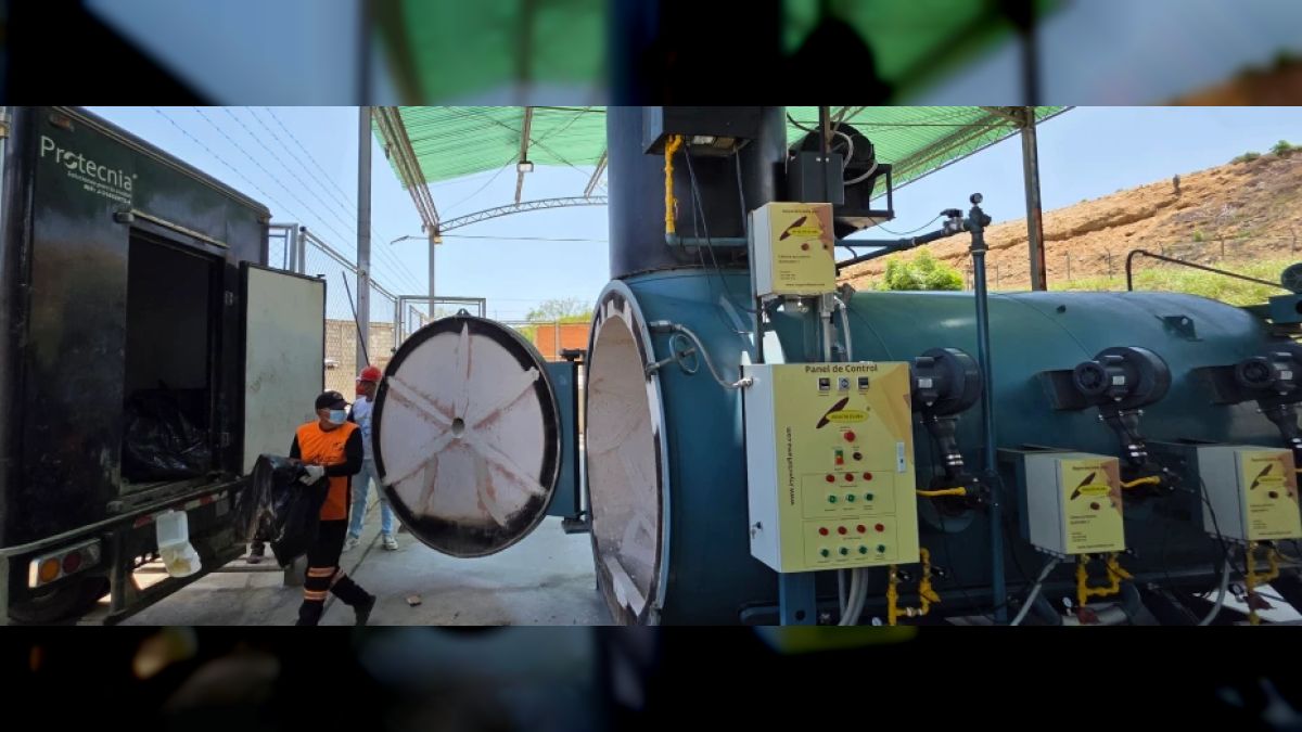 The Bolivarian Government installed two industrial incinerators in La Guaira for the treatment of hospital waste