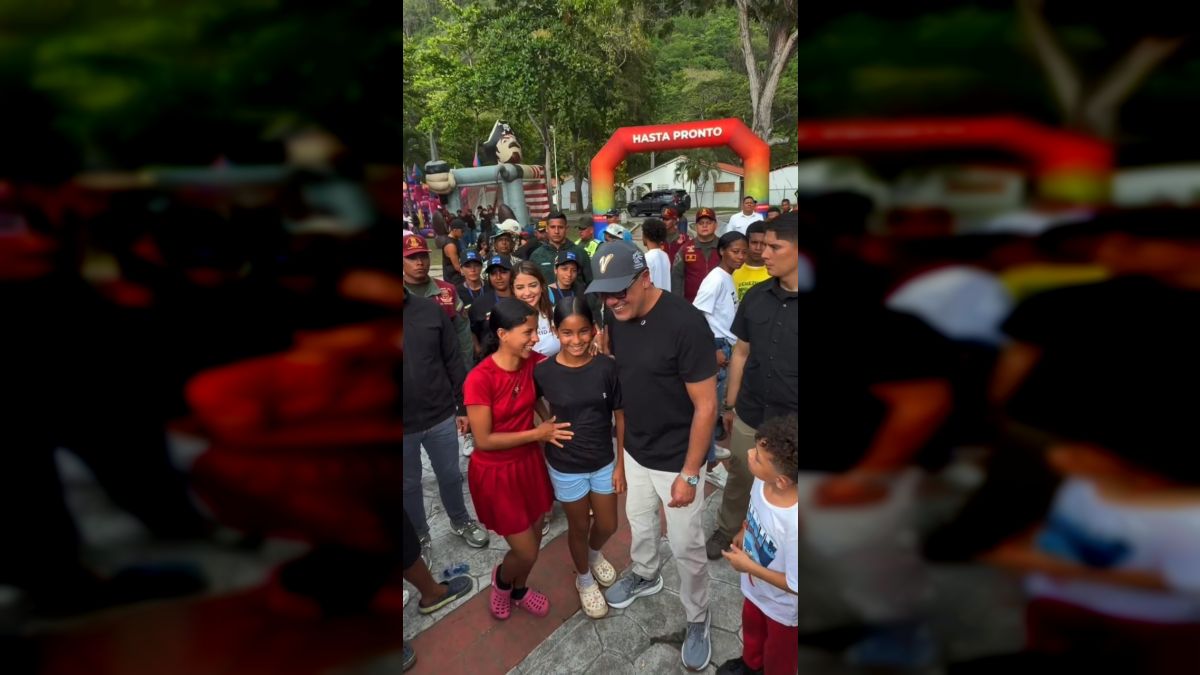 Bolivarian Government inaugurated recreational areas in Los Caracas temporary camp