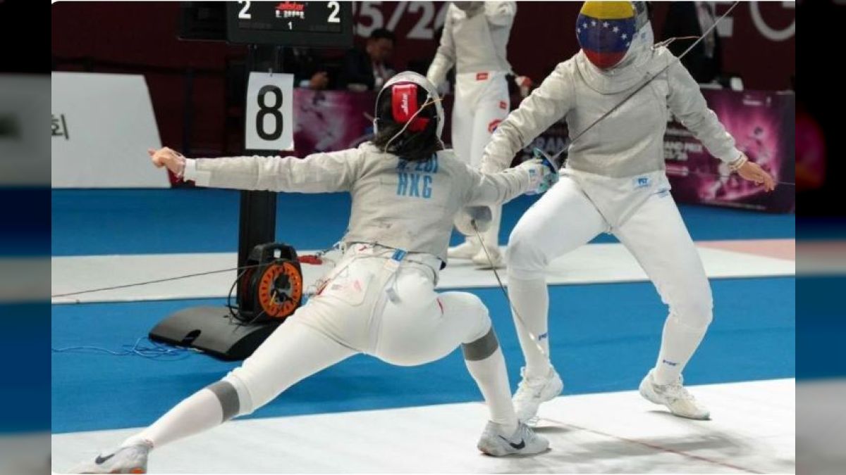 Venezuelan fencing completed its preparation in Hong Kong and is heading to the CAC