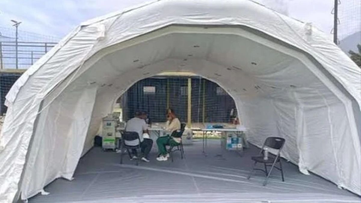 Field Hospital in Japan provides comprehensive care to more than 1,600 patients