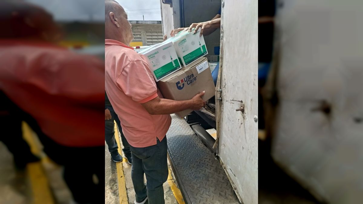 The National Government provided the Juan Daza Pereyra hospital in Barquisimeto with medical supplies
