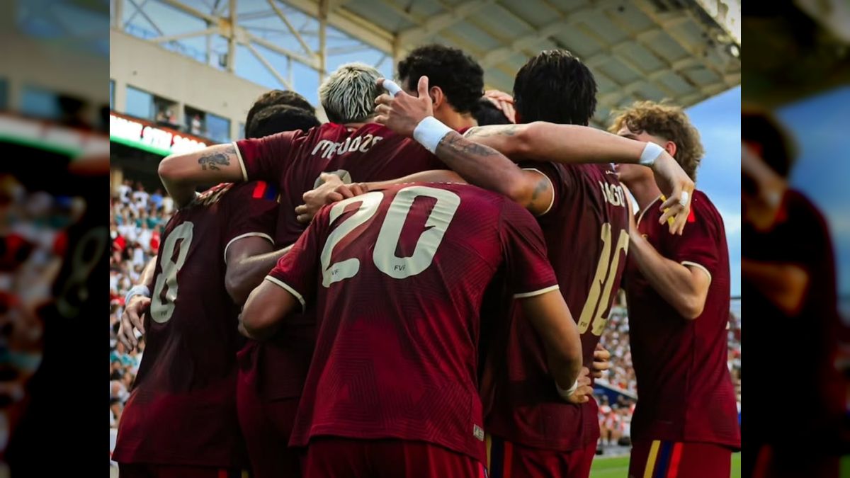 Venezuelan soccer team rose two places in the FIFA ranking