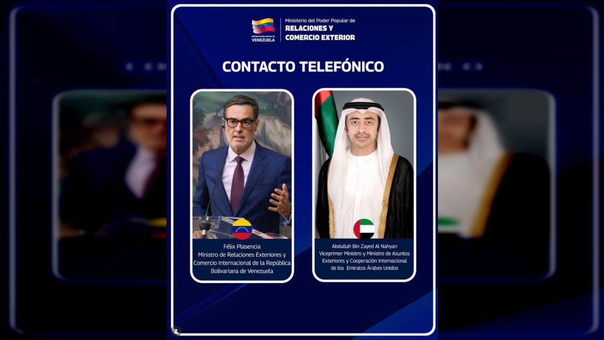 Venezuela and the United Arab Emirates reiterate their willingness to expand cooperation spaces