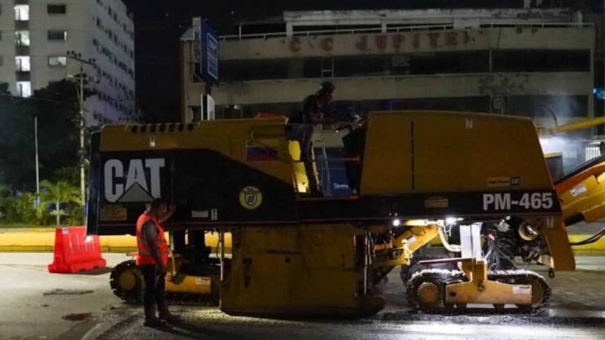 Rehabilitation of Jorge Rodríguez Intercommunal Avenue in Anzoátegui is progressing
