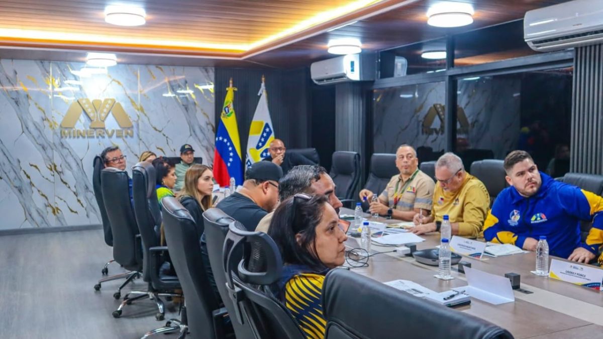 National Government strengthens MINERVEN's strategic planning to boost gold production
