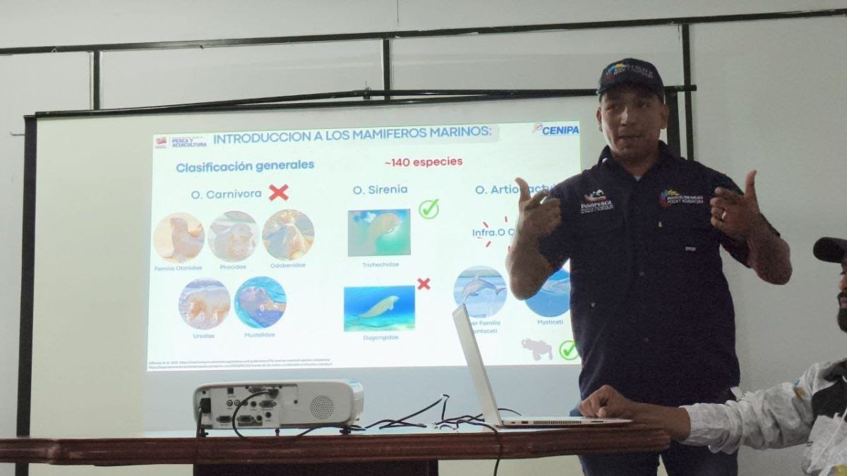 Ministry of Fisheries and Aquaculture held a training workshop for sector officials in Sucre