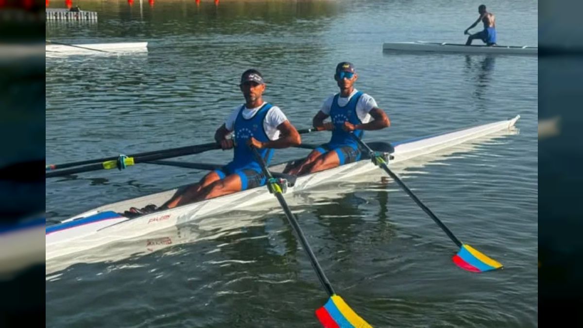 Venezuelan rowing wins first gold medal in Santo Domingo 2026