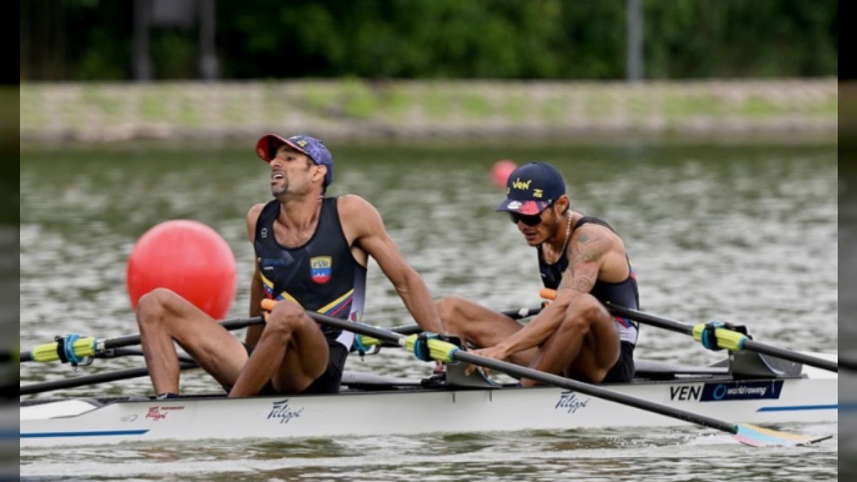 Venezuela wins rowing medal during the Santo Domingo 2026 Central American and Caribbean Games