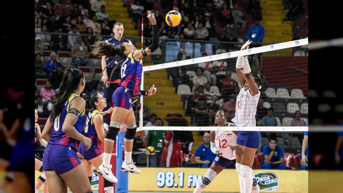 Venezuelan women's volleyball secured their participation in the South American Championship Brazil 2026