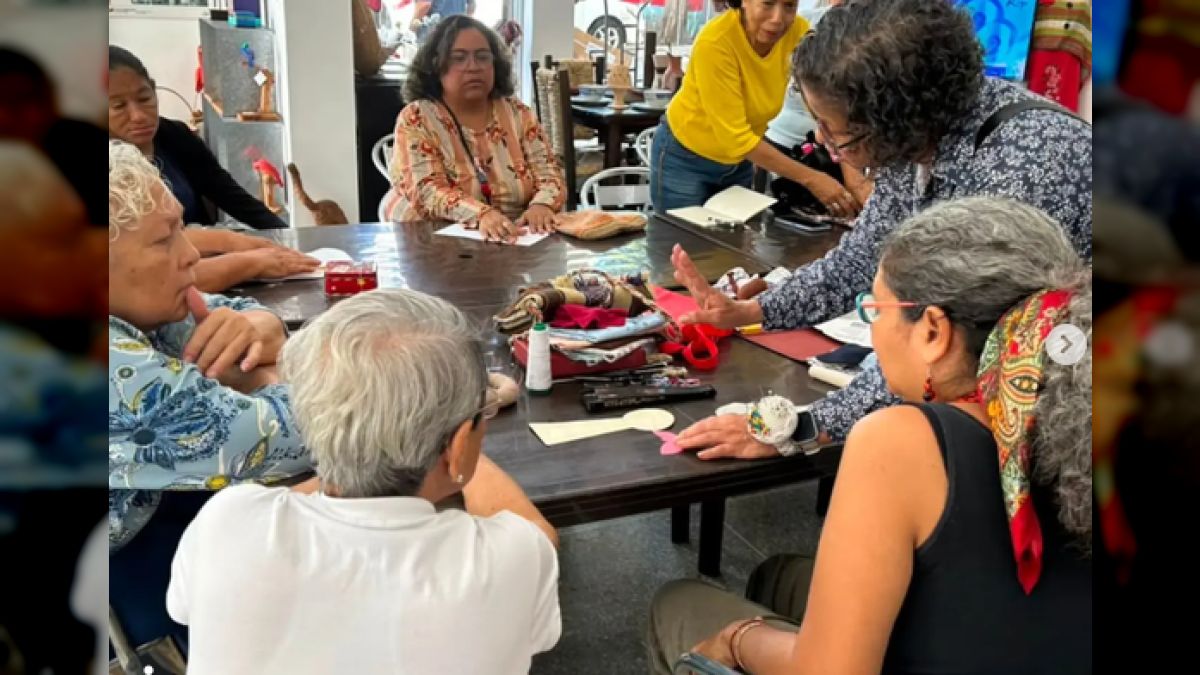 Art Network held an artisanal doll workshop in Caracas
