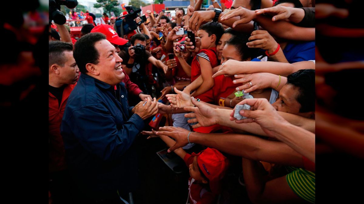 Líder de la Revolución Bolivariana, Hugo Chávez