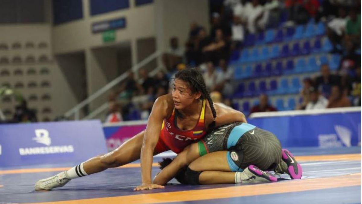 Nathaly Grimán wins the gold medal in the fighting discipline of the CAC 2026 Games