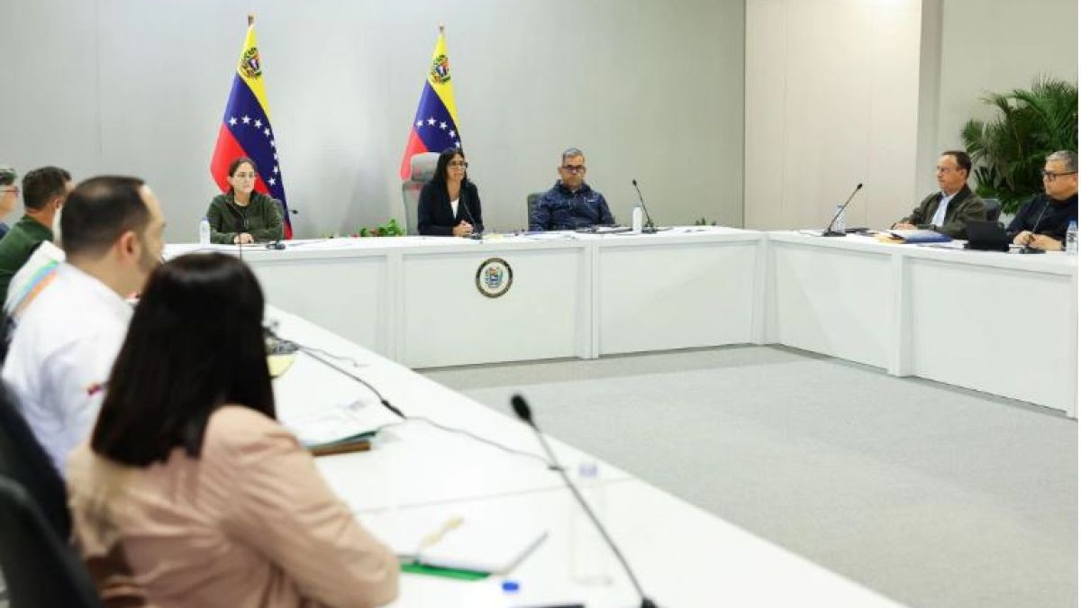 President (E) Delcy Rodríguez warned about the impact of the climate emergency on the oceans