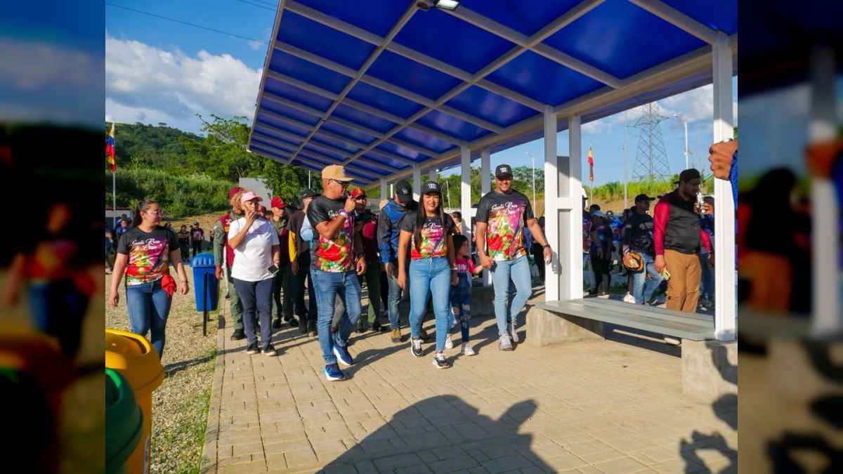 Bolivarian Government delivers toll works in the Cristóbal Rojas de Miranda municipality