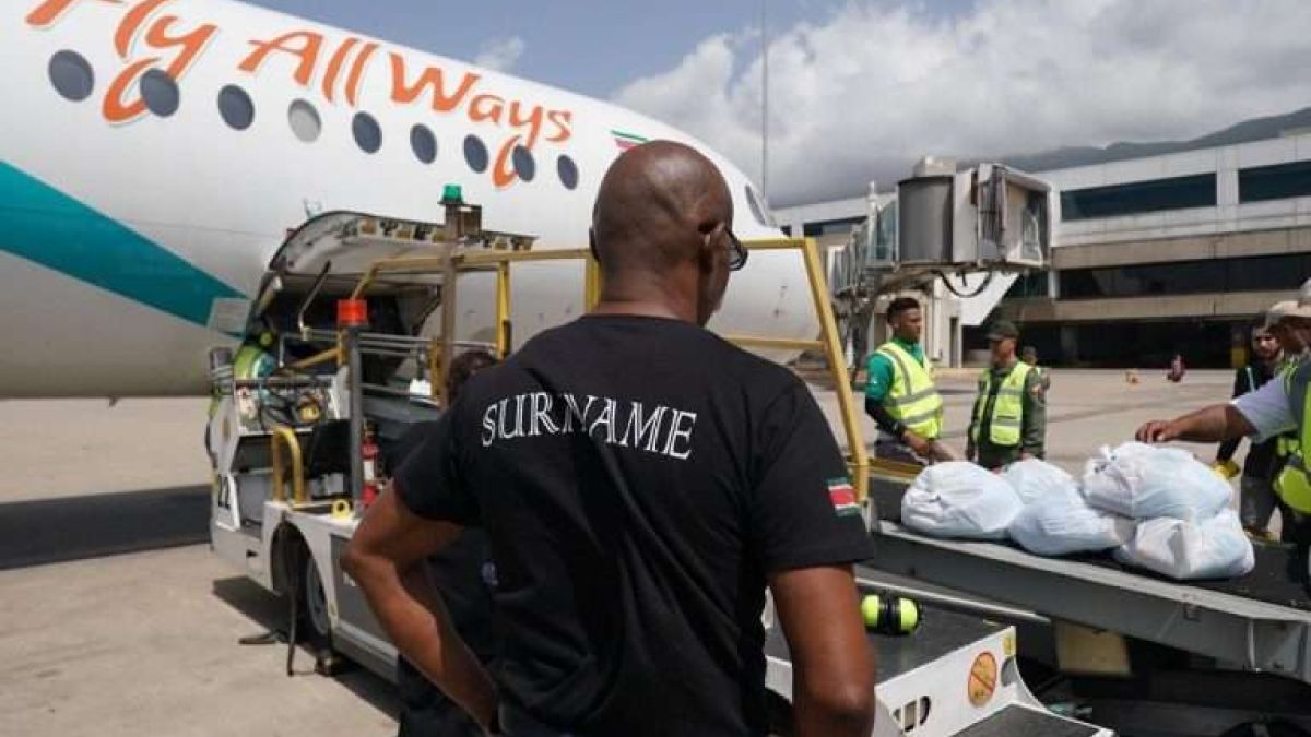 Suriname sends humanitarian aid to the country for damage caused by double earthquakes