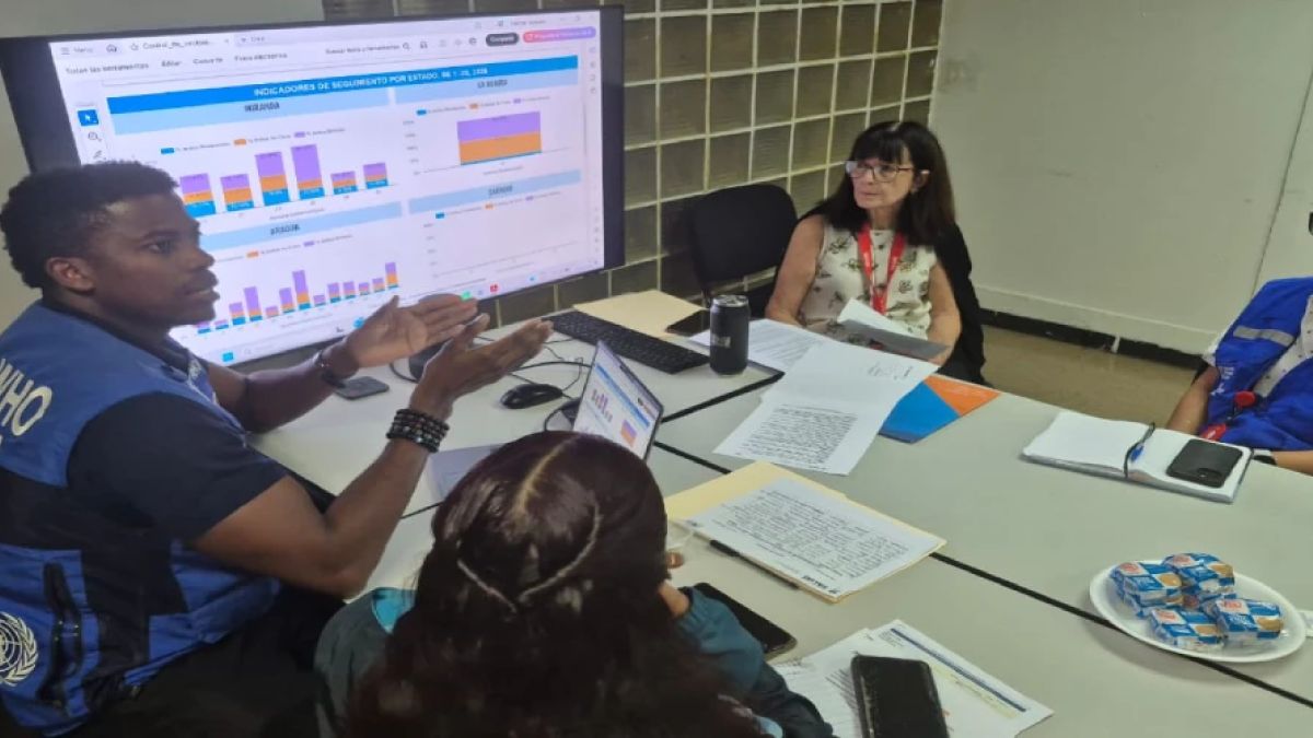 Bolivarian Government and WHO study proposal for water sanitation and waste management