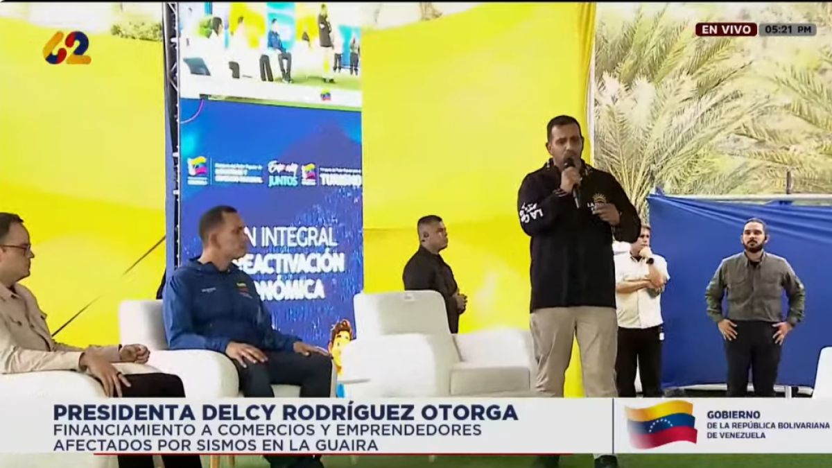 Governor Terán: Plan Venezuela Renace started on day one to deal with emergency caused by earthquakes