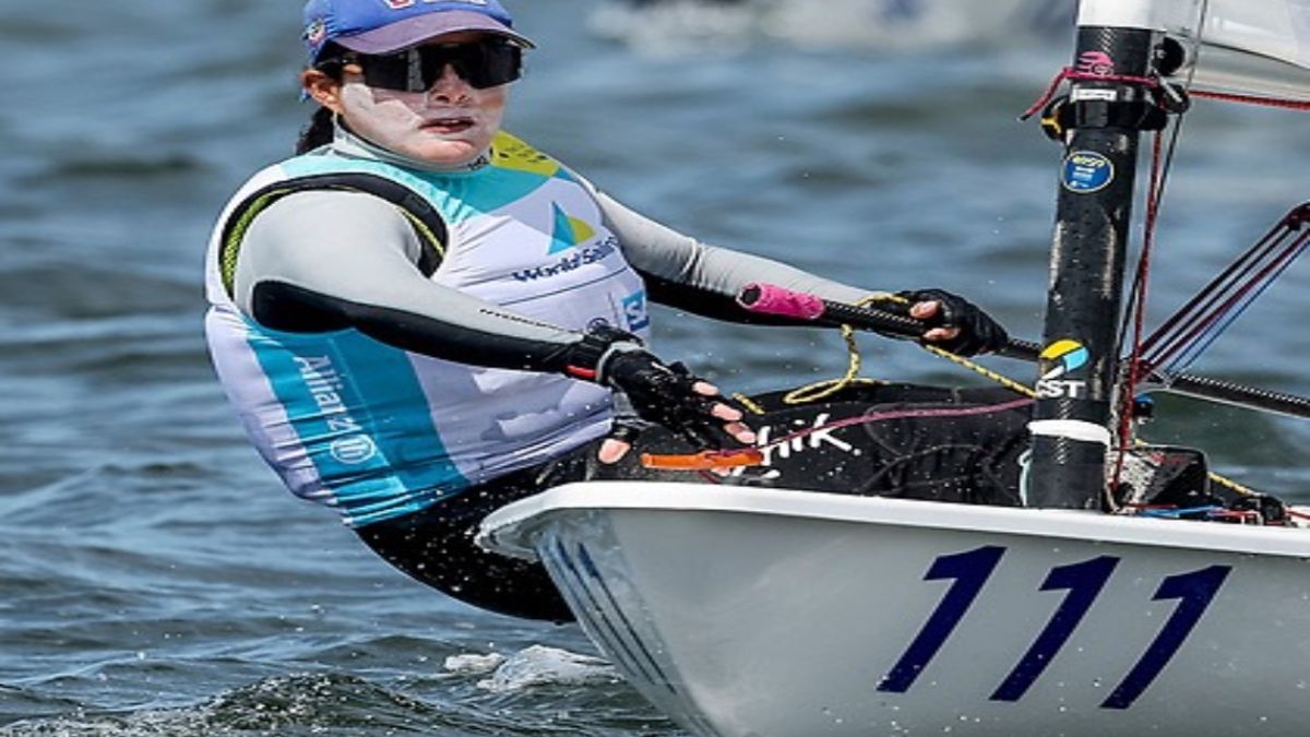 Daniela Rivera won the gold medal in the dinghy category of sailing at the Central American Games