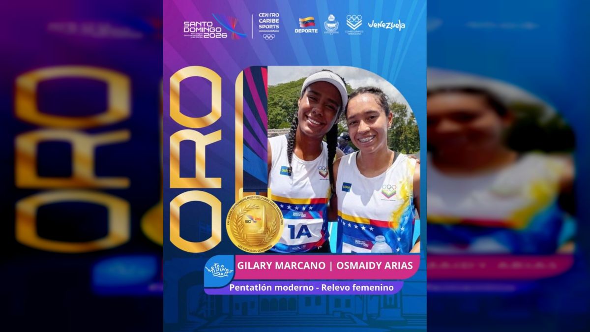 President-in-Charge congratulates Osmaidy Arias and Giraly Marcano for making history in Central Americans