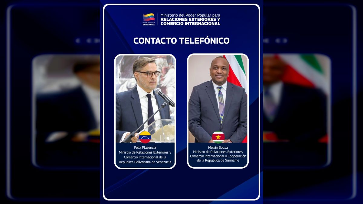Venezuela and Suriname reaffirm commitment to strengthening friendship and cooperation