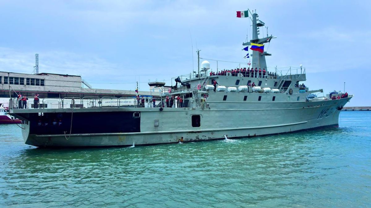 700 tons of humanitarian aid arrive from Mexico at the International Port of La Guaira