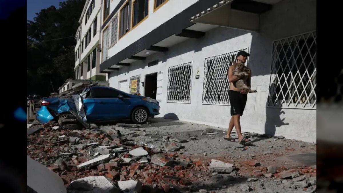 Colombia activated platform to report damage to homes after the earthquake