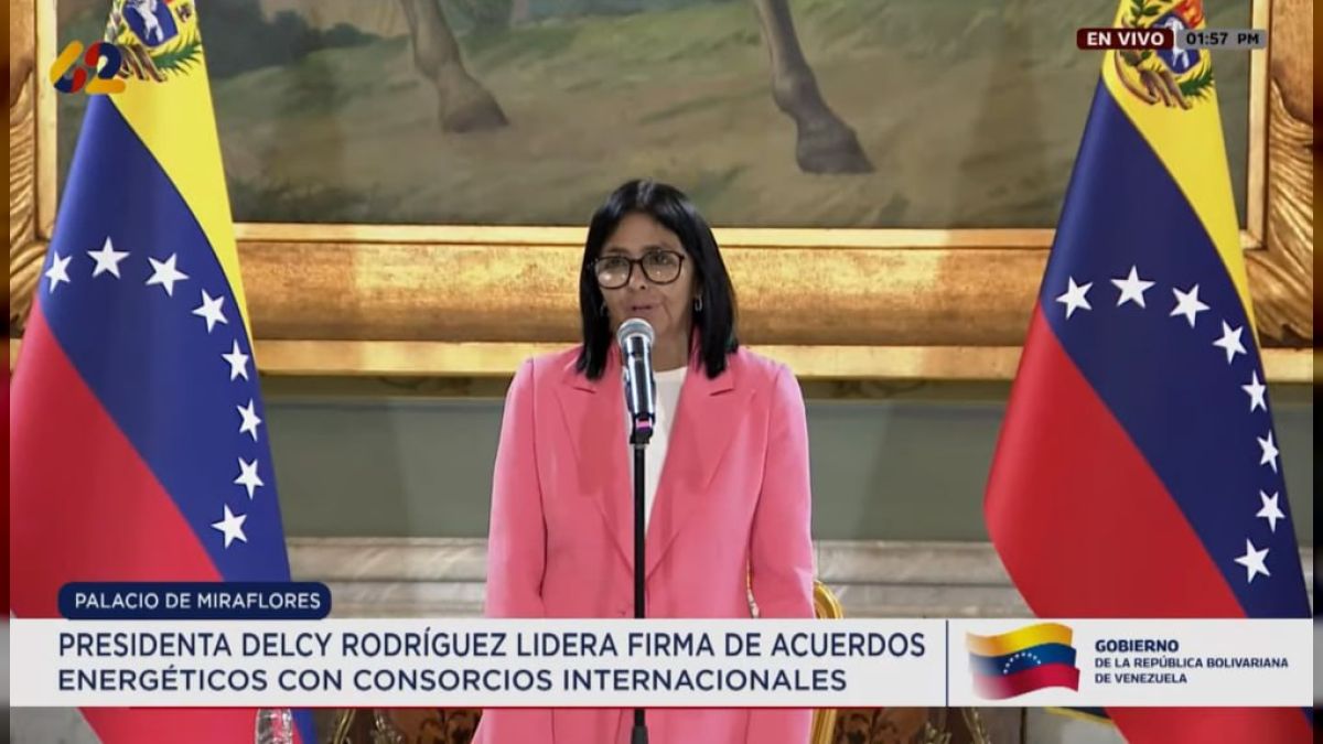 President in charge: The world can see that Venezuela is boosting hydrocarbon production