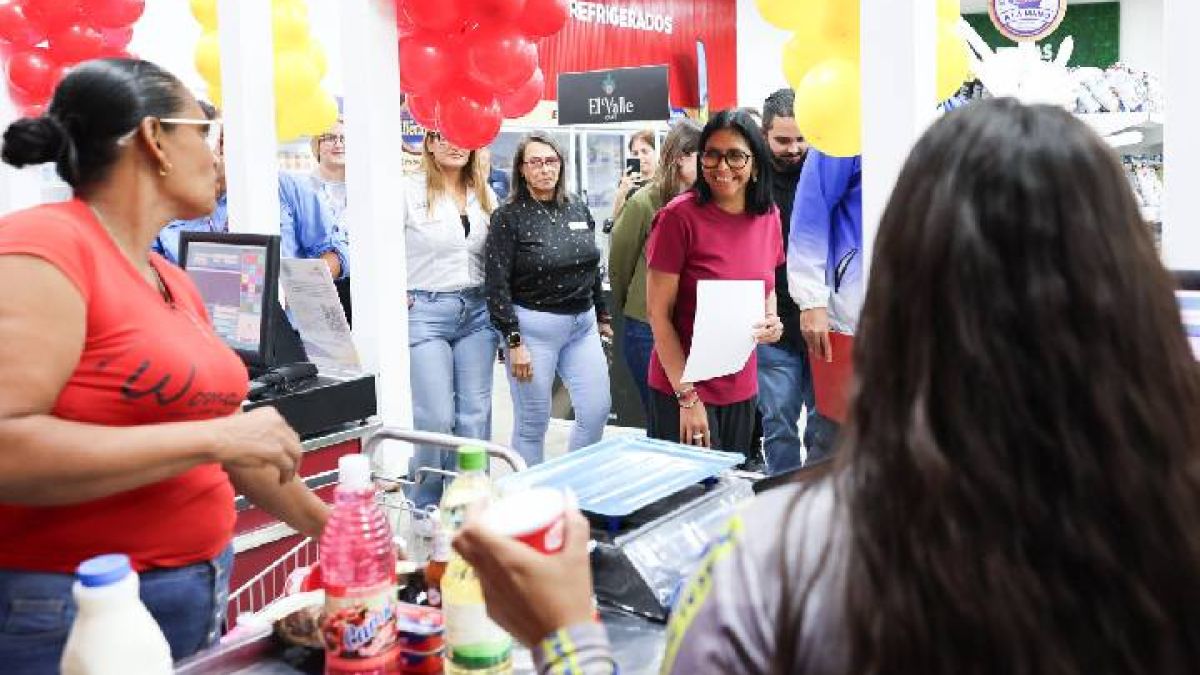 President (E) Delcy Rodríguez: Working between agribusiness, community economy and entrepreneurs pays off