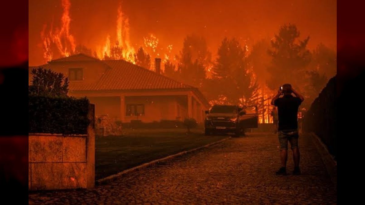 Portugal fights four fires in the north of the country