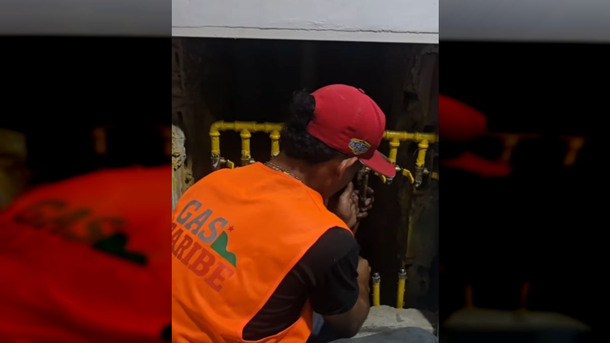 Caracas Mayor's Office restores direct gas service to the OPPE 8 urban development in the Santa Teresa parish