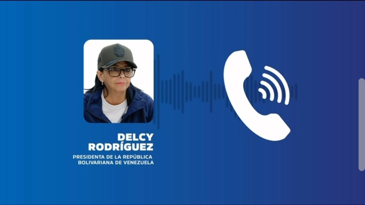 Delcy Rodríguez activates Civil Protection System in greater Caracas due to the impact of Tropical Wave No. 40