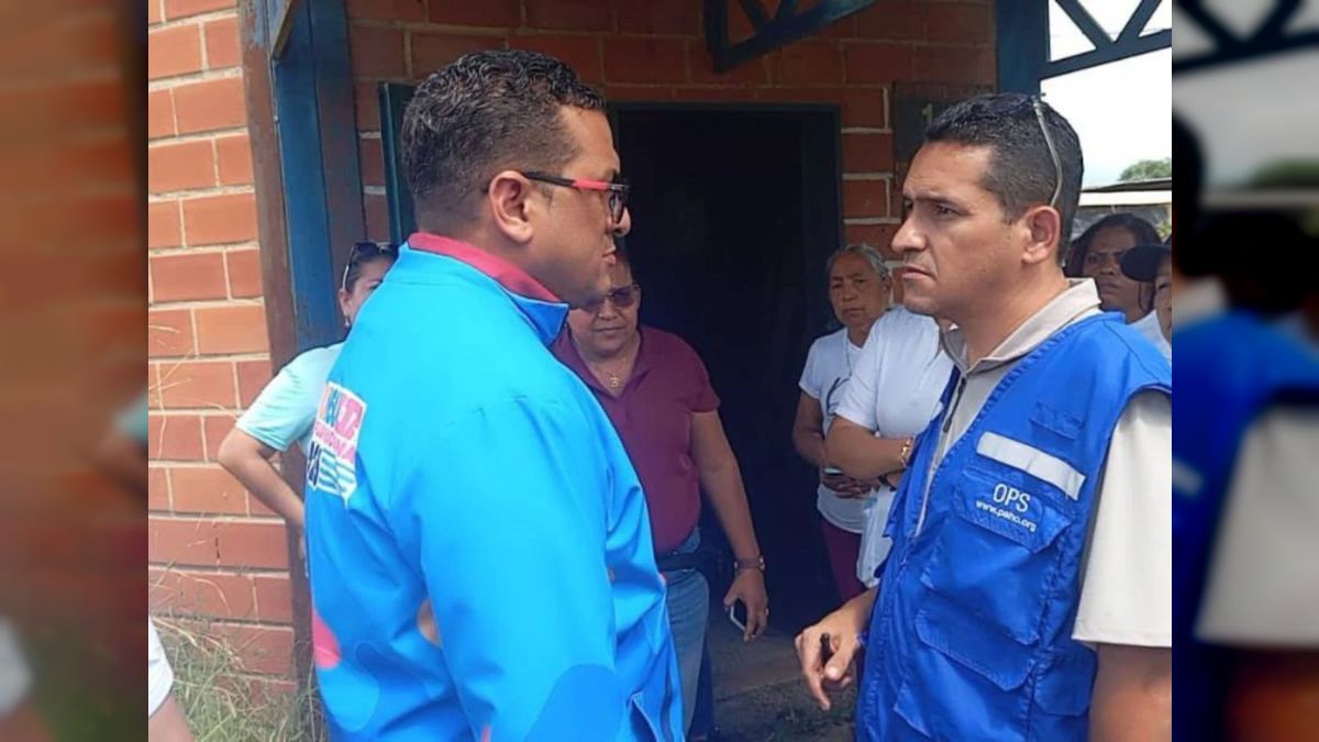 Health authorities together with PAHO deployed a day of supervision in the healthcare network in Miranda