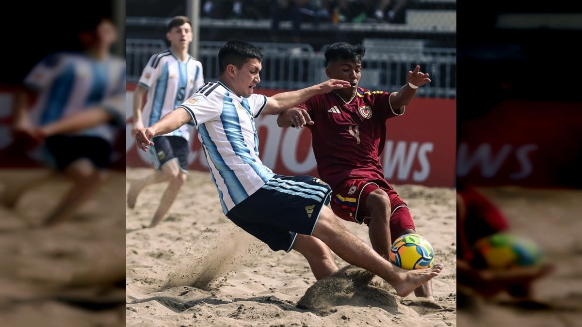 From 3-3! Venezuela maintains its invitation after beating Argentina 3-0 in South American Beach Soccer Under-20