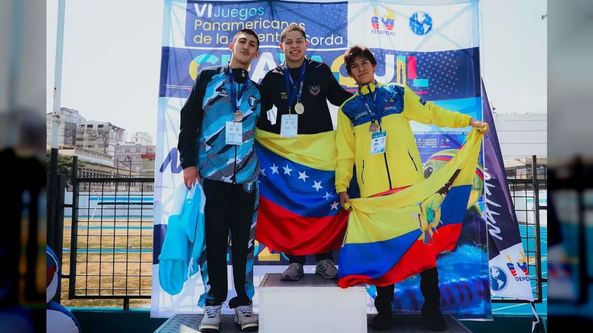 Aarón Montezuma won four gold and one silver at the Pan American Games for Deaf Youth