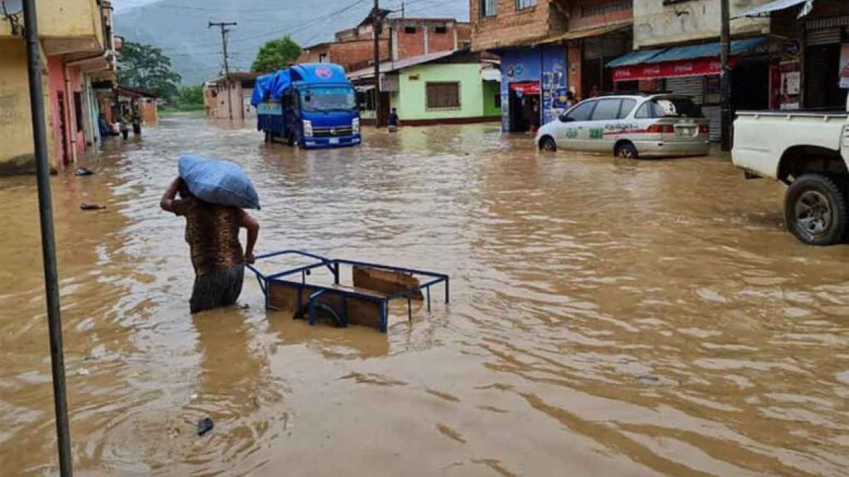 More than 120,000 families affected or affected by snowfall and rain in Bolivia