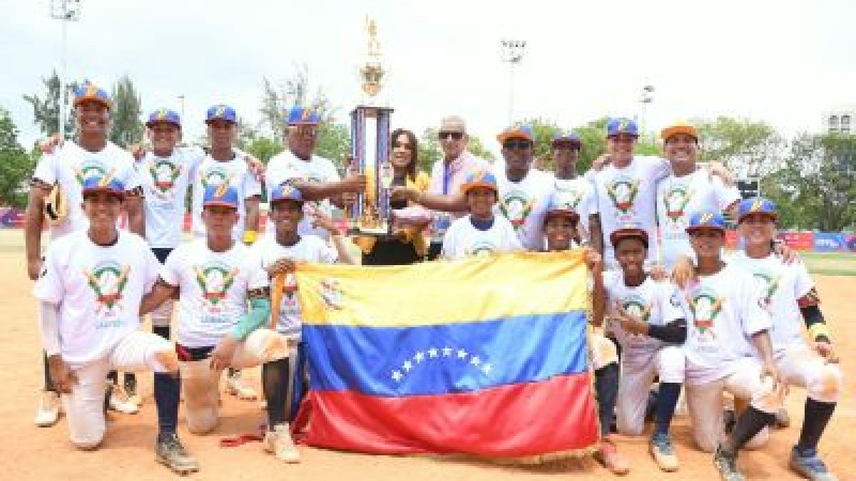 Venezuela revalidates title in Pan American Children's Baseball with a 6-3 win against the Dominican Republic