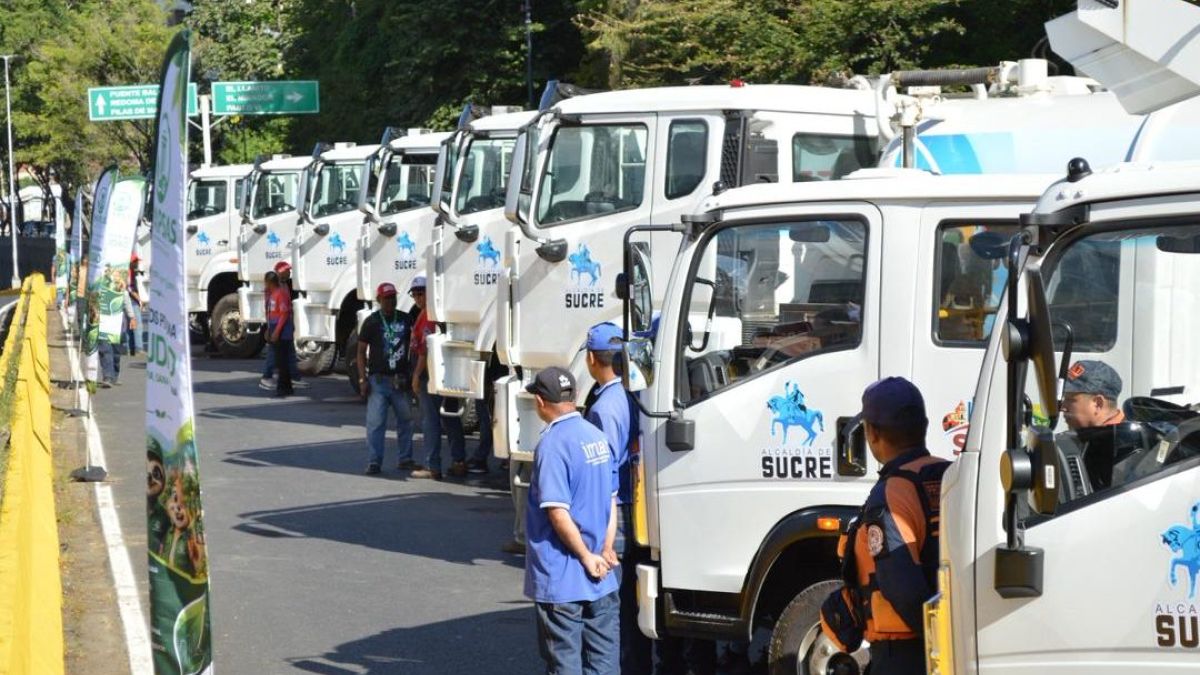 Government of Miranda adds machinery for the collection of solid waste in the entity