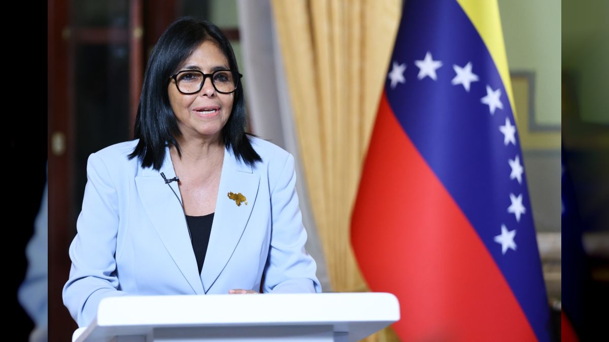 President (E) Delcy Rodríguez: Energy agreement with the United States will boost Venezuela's well-being and prosperity