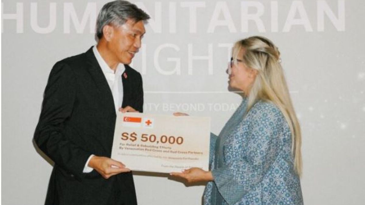 Singapore Red Cross makes second delivery of humanitarian assistance to Venezuela
