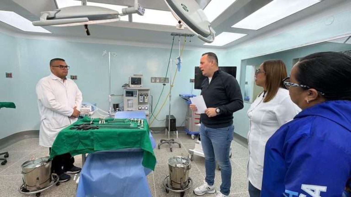 Government of Yaracuy rehabilitates elective surgical area of the Central Hospital of San Felipe