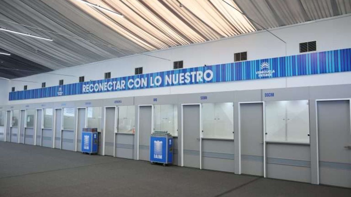 Maiquetía International Airport issues recommendations to users of temporary terminals