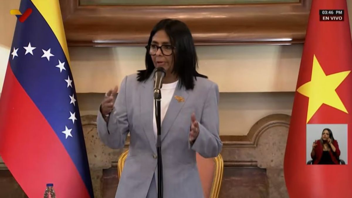 President Delcy Rodríguez praised the growth of relations between Venezuela and Vietnam