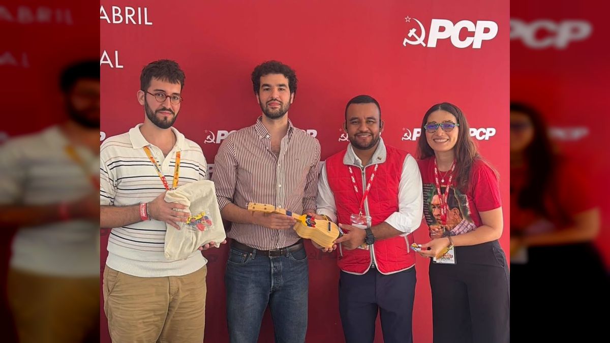 Venezuelan delegation participates in Portugal's Festa do Avante