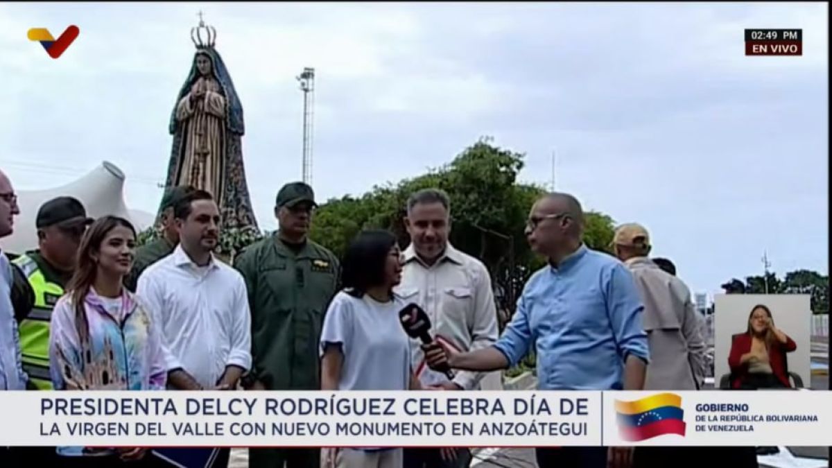 President Delcy Rodríguez: The Anzoátegui state is going to have an economic explosion