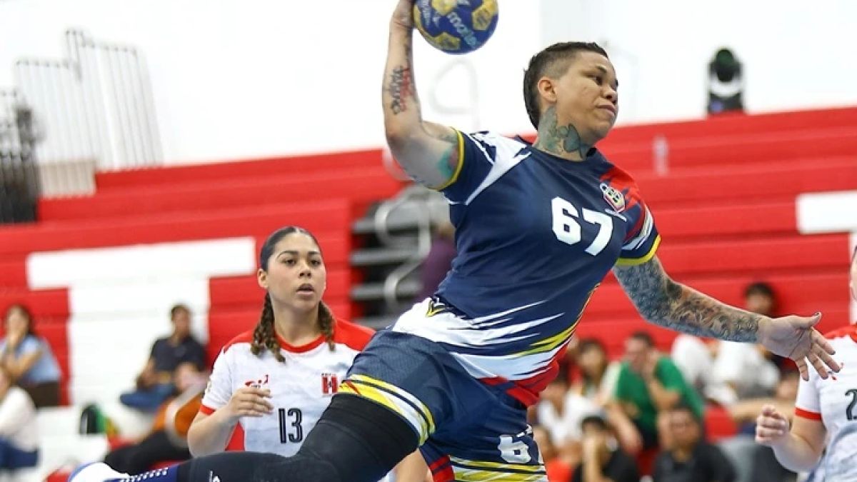 Venezuelan women's handball won bronze in South American soccer in Peru