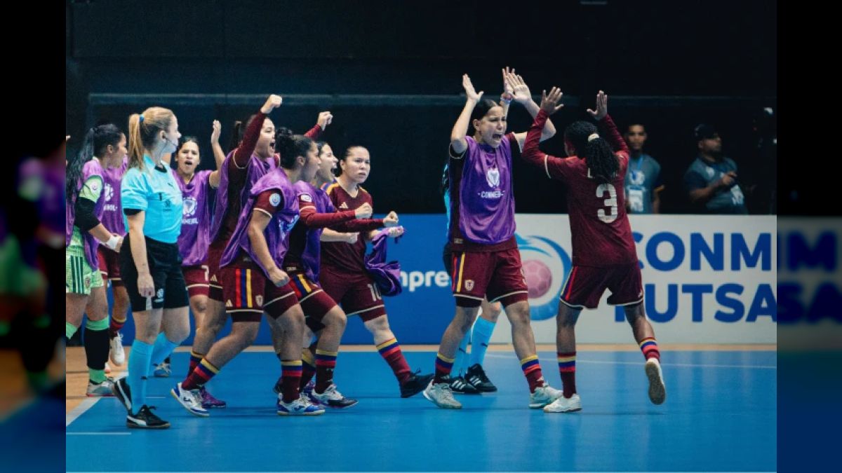 Venezuela debuted with a 2-1 victory against Bolivia in women's South American Futsal