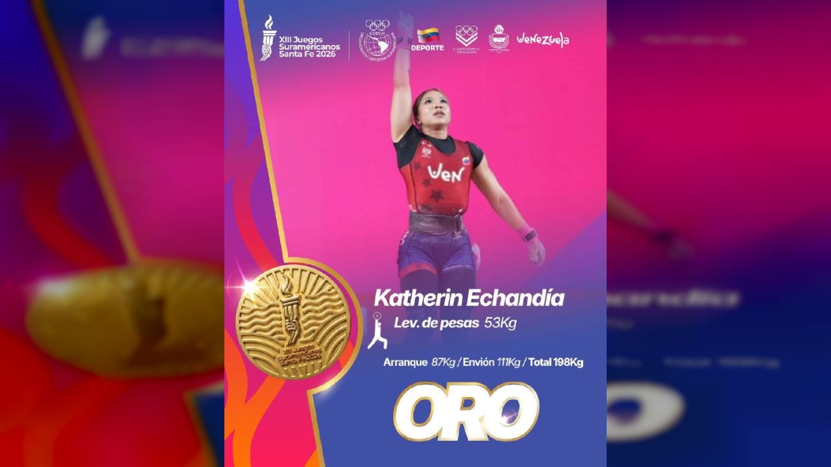 President Rodríguez: Gold champions make Venezuela shine at the Santa Fe 2026 South American Games