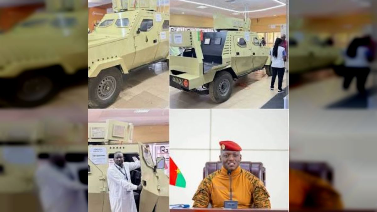 Burkina Faso deploys its first locally manufactured armoured vehicles