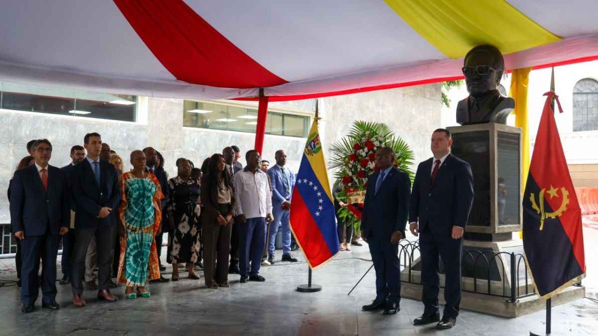 Venezuela and Angola celebrate Agostinho Neto's birthday and National Hero's Day in Caracas